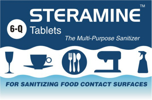Package Label Design for Steramine
