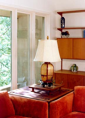 Burled Walnut Custom End Table