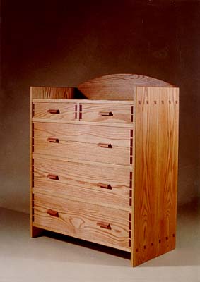 Solid Oak Chest of Drawers