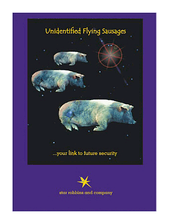Unidentified Flying Sausages Poster
