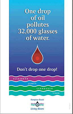 Chesapeake Bay Watershed Pollution | Graphic Design Poster