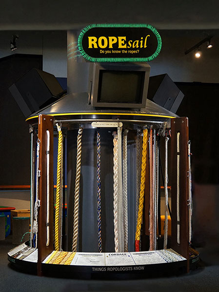 Mint Design - Rope Exhibit in Nauticus